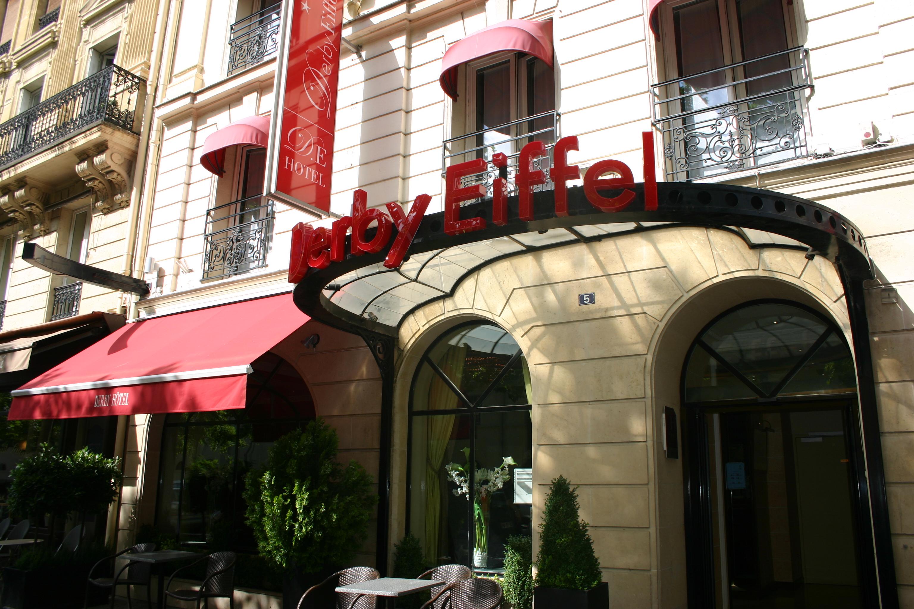 Hotel Derby Eiffel Paris Bagian luar foto